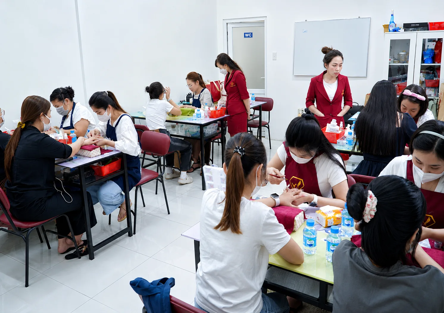 Môi trường học tại World Nail Alpha