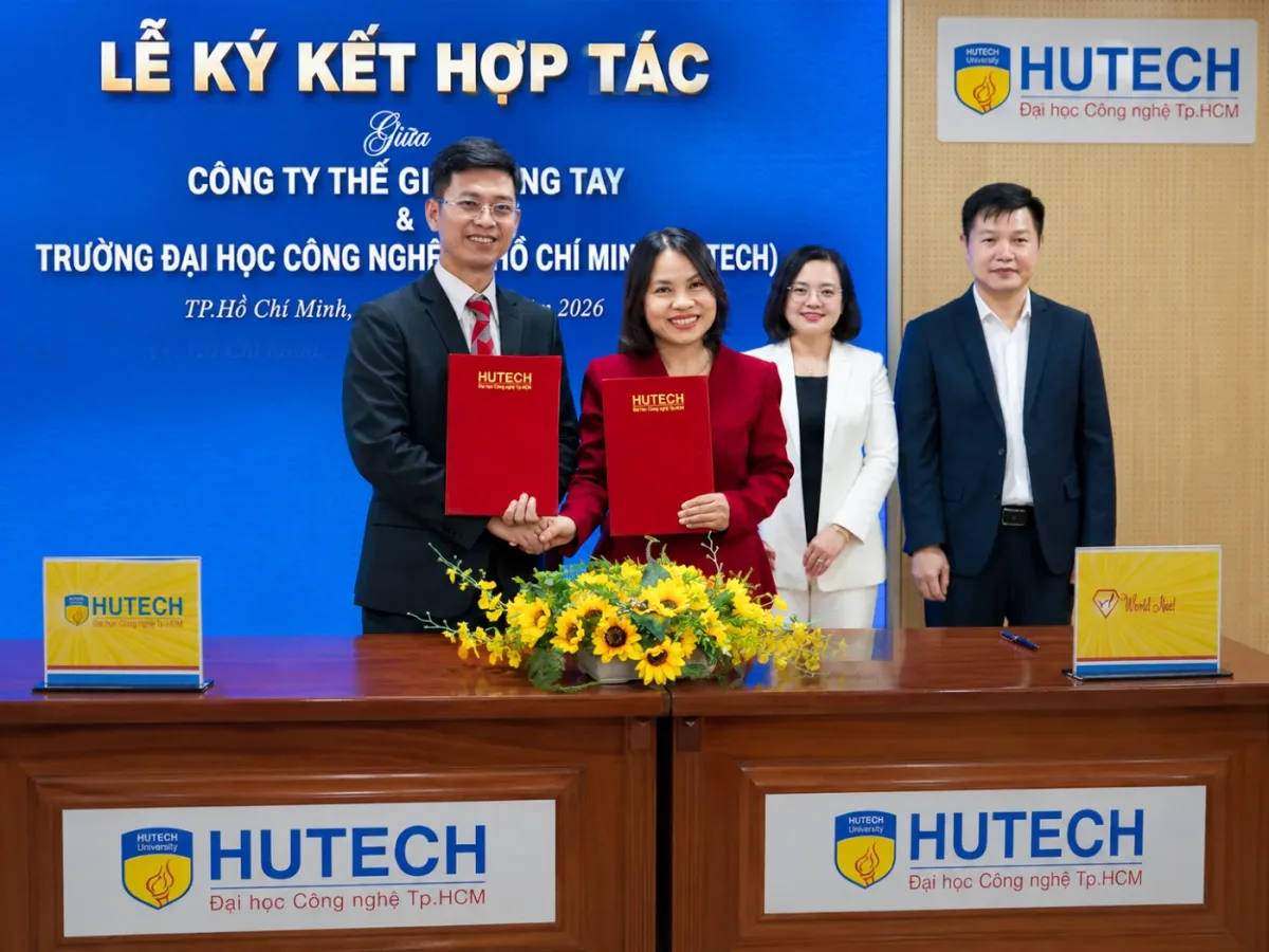 Lễ Ký Kết Hợp Tác Giữa HUTECH Và Hệ Thống World Nail: Bước Đột Phá Trong Ngành Nghề Đào Tạo Làm Đẹp